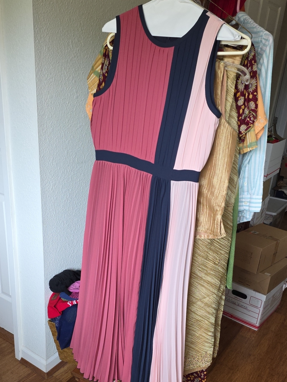 Halogen Pleated Dress
